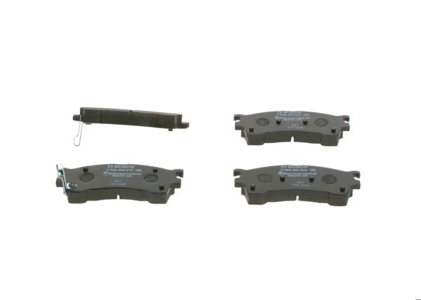 BOSCH 0 986 460 975 | Fren Balatası Ön Fişli (Mazda 626 2.0