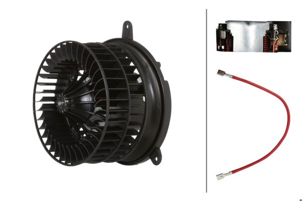 HELLA 8EW366400-721 | Kalorifer Motoru W202 97 > 00 S202 97 > 00 C208 97 > 02 A208 98 > 02