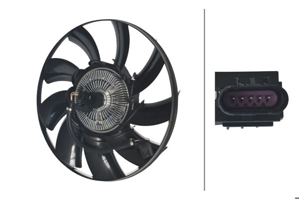 HELLA 8MV366438-331 | Fan Motoru Range Rover 3 L322 02 > 12 Range Rover Sport I L320 06 > 13