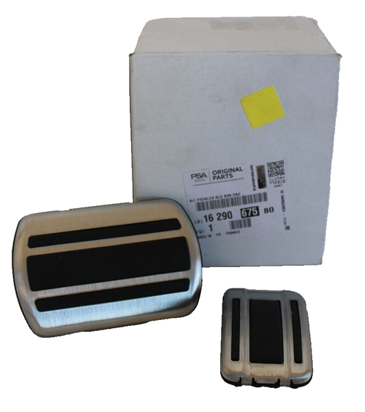 MOPAR (PSA) 1629067580 | Alüminyum Pedal Seti P2008 (P24e) P208 (P21e) P3008 P308 P408 P5008 P508 R8 Corsa F Mokka