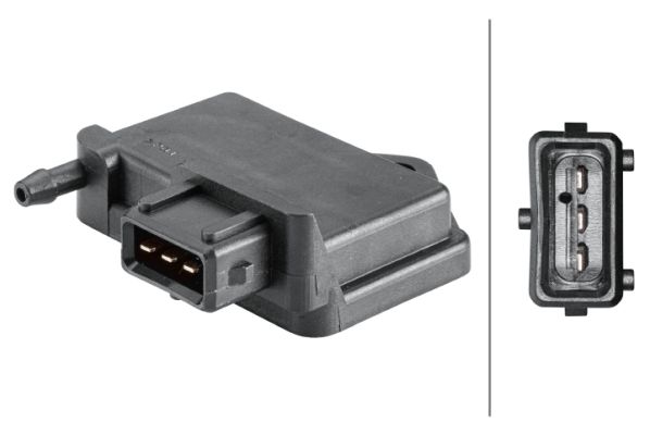 HELLA 6PP 358 152-171 | Sarj Basıncı Sensörü 3-Kutuplu Citroen Saxo-Xantia-Xsara-Zx / Peugeot 106-306-405-605 / VW Golf-Vento