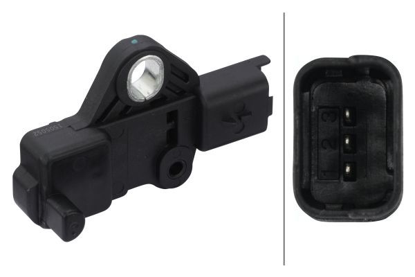 HELLA 6PU 009 146-741 | Krank Mili 12V Impuls Sensörü 3-Kutuplu Citroen / Ferrarı / Fiat / Ford / Peugeot / Volvo