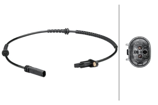 HELLA 6PU 012 679-521 | ABS Sensörü Ön F55-F56-F57