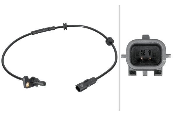 HELLA 6PU 012 806-881 | ABS Kablosu Arka Sol Captur Clio IV Zoe