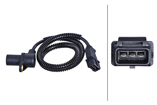 HELLA 6PU 358 191-111 | Krank Mili Induktıf Sensörü 3-Kutuplu Citroen / Peugeot