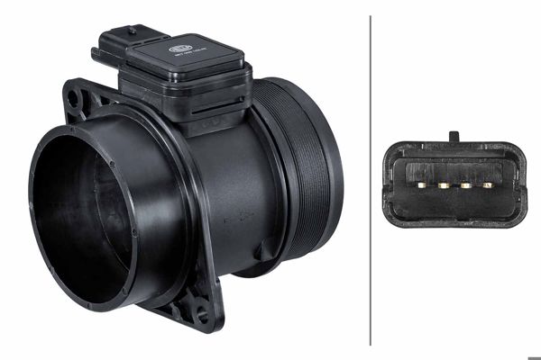 HELLA 8ET 009 142-421 | Hava Hacmı Ölçme Cihazı 4-Kutuplu Citroen / Peugeot / Ford / Jaguar / Land Rover / Peugeot