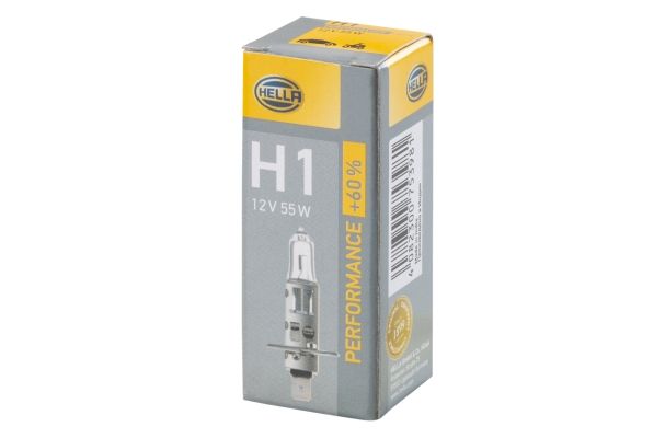 HELLA 8GH 223 498-211 | Ampül Uzun Huzme Far Performance Up To Yuzde 60 12V Halojen 1 Lı Universal
