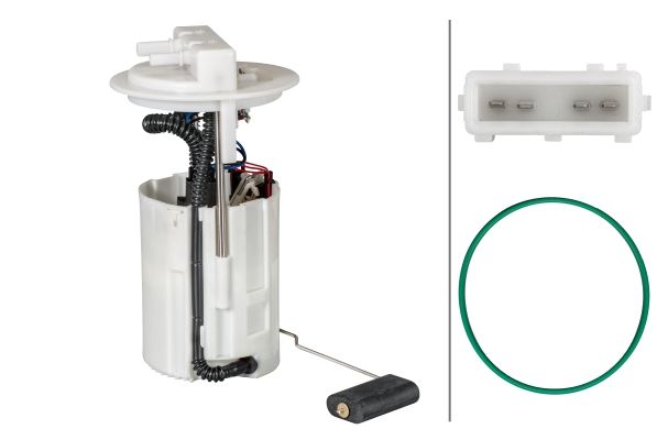 HELLA 8TF 358 146-351 | Yakıt Besleme Ünitesi Elektrikli 4-Kutuplu Peugeot 406