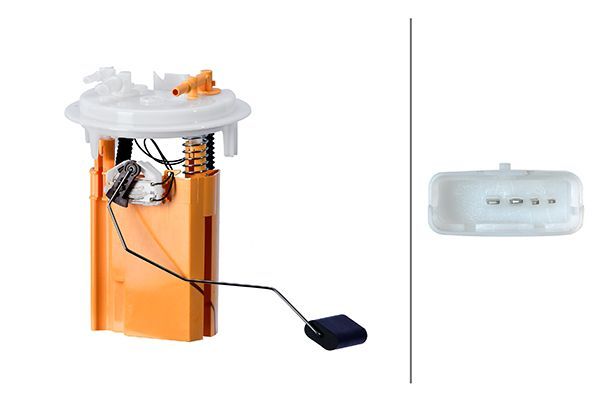 HELLA 8TF 358 304-021 | Depo Şamandırası Elektrikli 4-Kutuplu Citroen C5