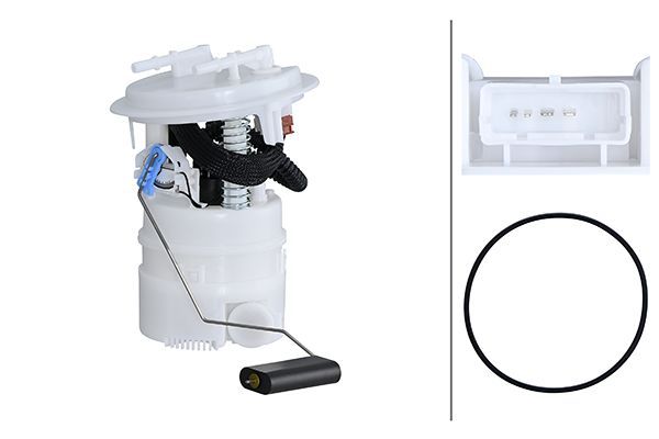 HELLA 8TF 358 305-311 | Yakıt Besleme Ünitesi Elektrikli 4-Kutuplu Benzin Citroen C4-Ds4