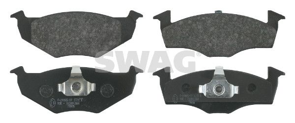 SWAG 30916044 | Ön Fren Balatası 17.3mm VW Skoda