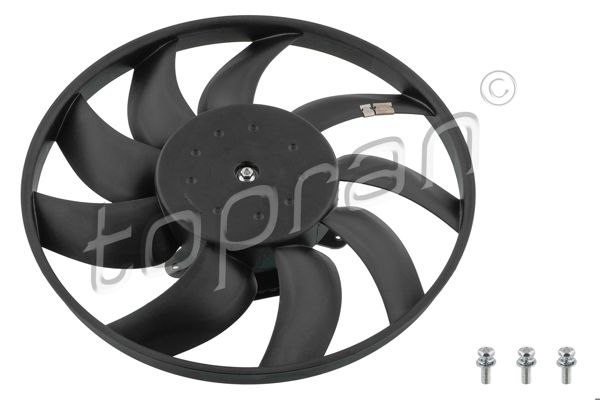 TOPRAN 117987001 | Fan Motoru-320 mm 240W (VW Crafter 06-16 Mercedes Sprinter 06 -)