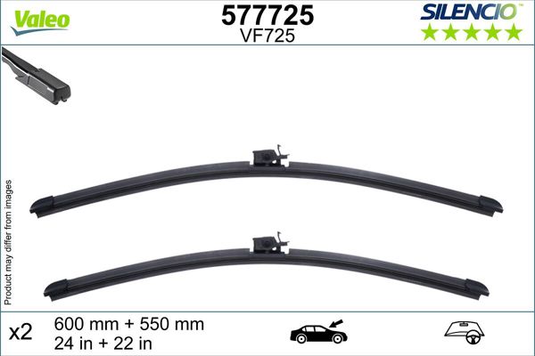 VALEO 577725 | Silecek Süpürgesi Mercedes W213 Takım