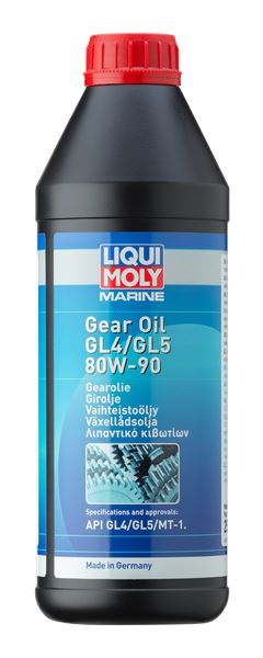 LIQUI MOLY 25069 | Marıne Dişli Yağı Gl4 / Gl5 80W-90 1 L | 6 Adet