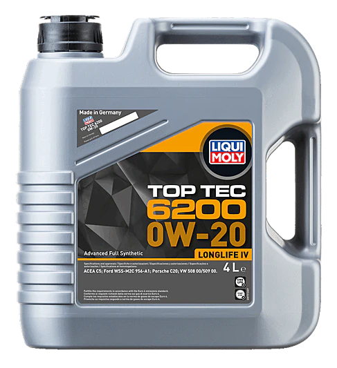 LIQUI MOLY 20788 | 0W20 Motor Yağı Top Tec 6200 4 Litre