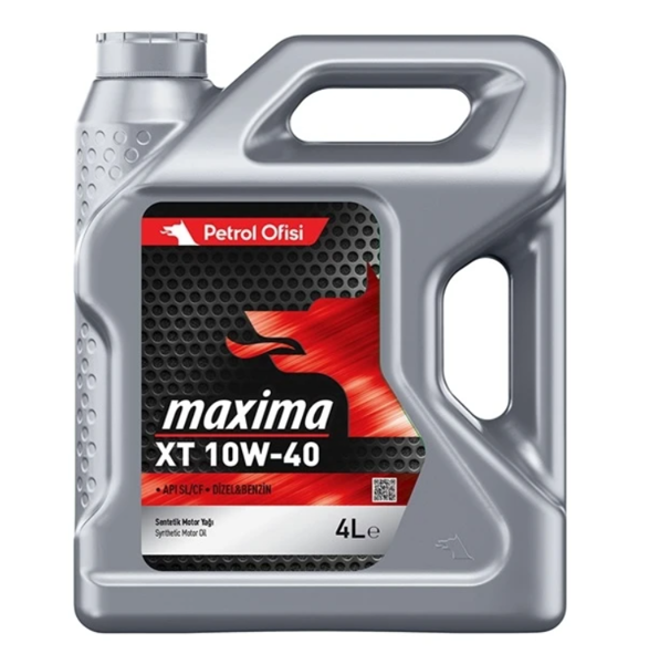 Petrol Ofisi Maxima XT 10W40 4 Litre Motor Yağı