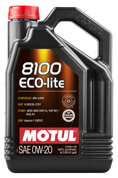 MOTUL 305-108535 | 8100 Eco Lite 0W-20 DEXOS1 GEN2 4 Litre Motor Yağı