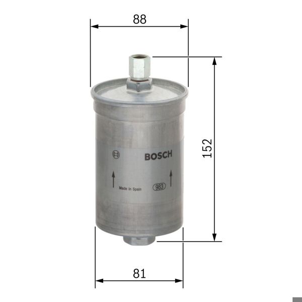 BOSCH 0450905145 | Yakıt Benzin Filtresi