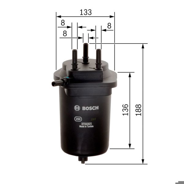 BOSCH 0450906469 | Yakıt Dizel Filtre