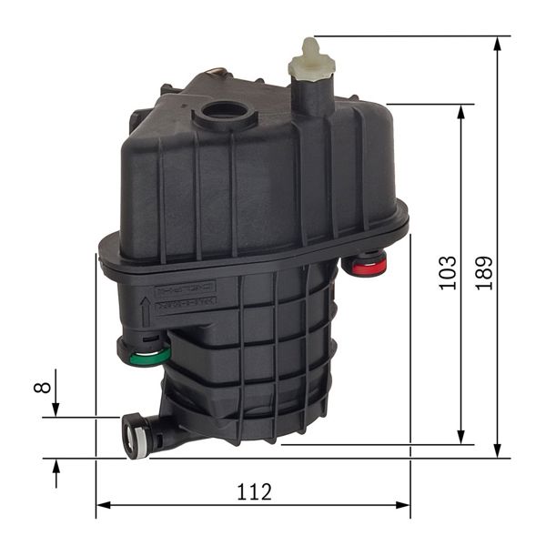BOSCH 0450906473 | Yakıt Dizel Filtre