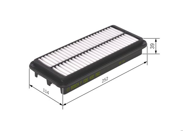 BOSCH F026400060 | Hava Filtresi