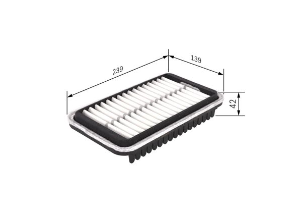 BOSCH F026400418 | Hava Filtresi