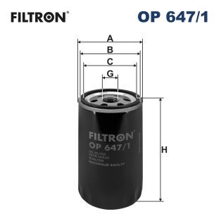 FILTRON OP647/1 | Yağ Filtresi