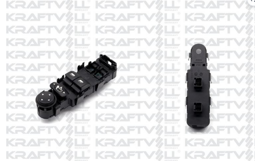 KRAFTVOLL 04050224 | Cam Açma Anahtar Kumanda Anahtarı C4 04 > 11 Cıflı 9 Pin