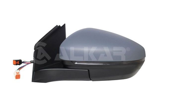 ALKAR 6143882 | Dış Dikiz Aynası Sol Elektrikli Isıtmalı Astarlı Otomatik Katlanır Sinyalli Alt Aydınlatmalı 10 Pin Citroen C5 Aircross 2018-/ Peugeot 3008 2016-/ Peugeot 5008 2016 -