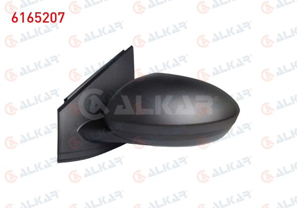 ALKAR 6165207 | Dış Dikiz Aynası Sol Mekanik Dacia Sandero / Stepway II (B8_) 2021-/ Jogger 2022-/ Logan III 2021 -
