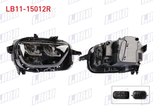 LABO LB11-15012R | Far Sağ Ledlı Citroen C3 2020 -