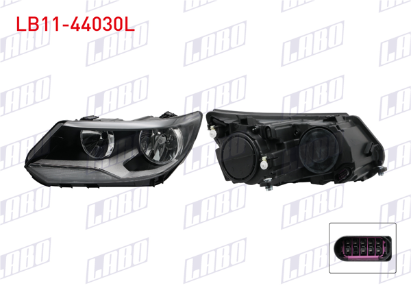 LABO LB11-44030L | Far Sol Volkswagen Tiguan (5N_) 2011-2016