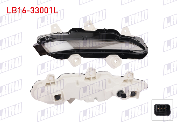 LABO LB16-33001L | Gunduz Farı Sol Peugeot 208 2019-/ P2008 2019 -