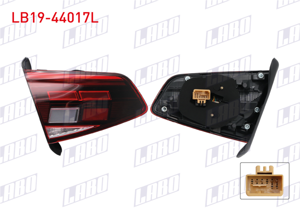 LABO LB19-44017L | Stop Sol Ic Ledlı Volkswagen Passat 8.5 2020 -