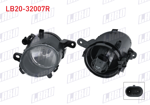 LABO LB20-32007R | Sis Farı Sağ Opel Insignia A 2013-2017 / Crossland X 2017 -