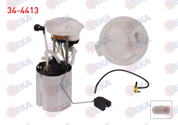 VEKA 344413 | Yakıt Pompası Samandıralı VW Passat 1.4 1.6 2.0 05 >