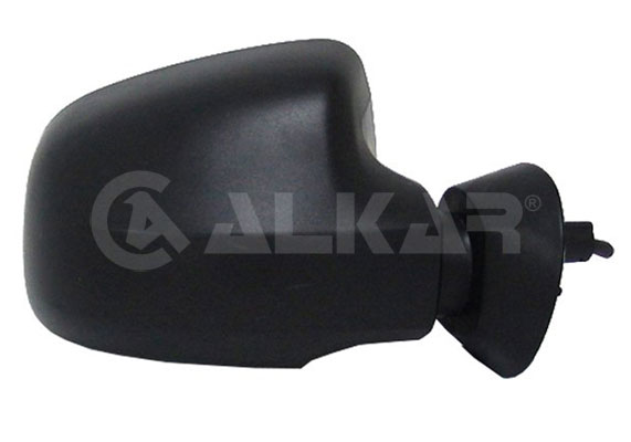 ALKAR 6165594 | Dış Dikiz Aynası Sağ Mekanik Yuvarlak Ayak Dacia Logan II-Sandero 2008-2012 / Duster 2013-2017