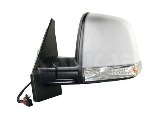 ALKAR 9239929 | Dış Dikiz Aynası Sol Elektrikli Isıtmalı Sinyalli Astarlı Tek Camlı Fiat Doblo 2010-/ Opel Combo D 2012 -