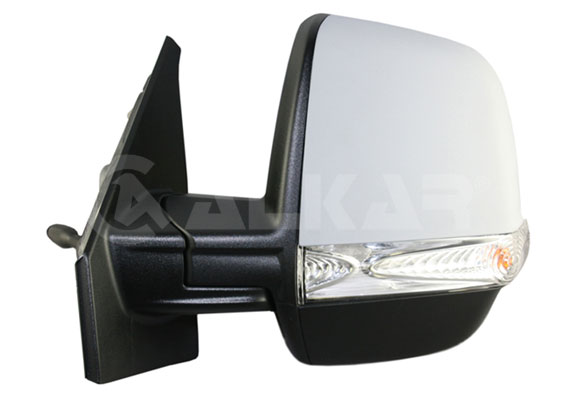 ALKAR 9257929 | Dış Dikiz Aynası Sol Mekanik Sinyalli Astarlı Çift Camlı Fiat Doblo Cargo 2010-/ Opel Combo D 2012 -
