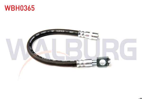 WALBURG WBH0365 | Fren Hortumu Arka Sol-Sağ 250mm Audi A4 (8E2,B6) 2000-2004 | 2 Adet