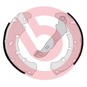 BREMBO S24533 | Arka Fren Balatası (Pabuç) Fiesta IV / V 95 > 08 Fusion 02 / > Ford Ka Puma 1.6 97 > 02 Mazda II 03 >