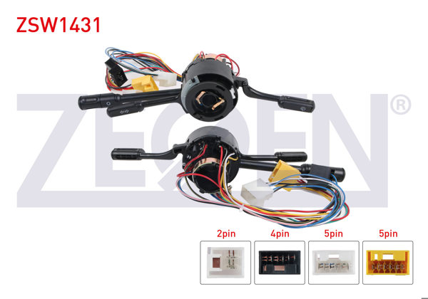 ZEGEN ZSW1431 | Far Sinyal Kumanda Kolu Cevırmelı 16 Pin Fiat Dogan 1993-2002