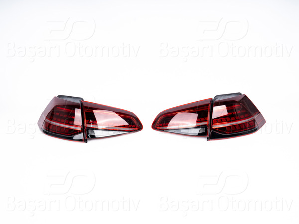 WISCO TS-G7-S3 | Stop Seti Led 7.5 Gorunum (Dragon Tip Anımasyonlu) VW Golf 7 (13-20 Arası Golf 7 Ve 7.5 İçin Uyumludur)