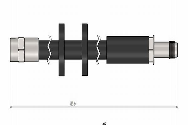 CAVO C901058A *2 | Ön Fren Hortumu Volvo Xc90 I (275) 2.5 T Awd 02 > 14 | 2 Adet