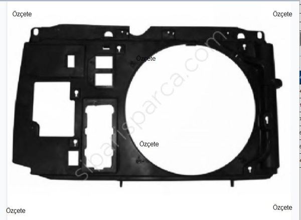 BİTAPART BPE209002 | Fan Davlumbazı Peugeot Partner 14 Tu3jp 16 16V Nfu Tu5jp4