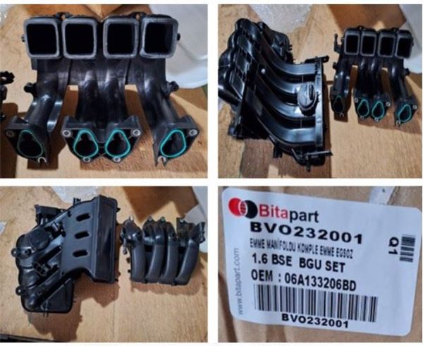 BİTAPART BVO232001 | Emme Manifoldu Komple Volkswagen Caddy 04-15 Golf V Jetta 06-10 Passat 06-11 1.6