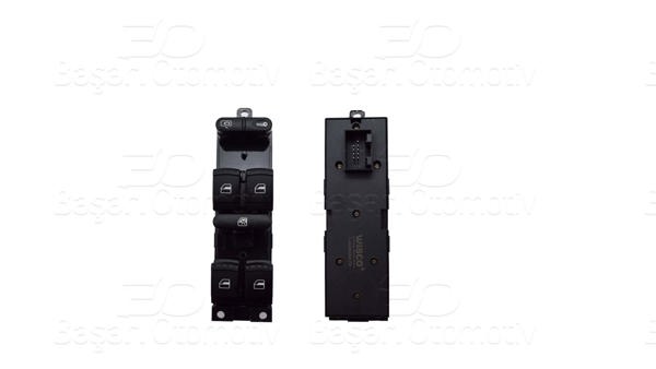 WISCO 1223002-00 | Cam Açma Anahtarı 9Pın Dörtlü VW Golf4 Bora Passat 98 >