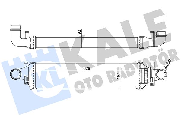 KALE 352020 | Turbosarj Radyatörü Mercedes X156 X117 W176 W246 C117 12-19