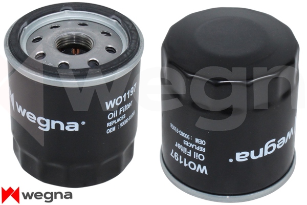 WEGNA WO1197 | Yağ Filtresi C1-P107 1.0-Corolla 1.3-1.3 12V-1.6-1.8-Avensis 1.6-1.8-Yaris 1.3-1.5-Camry-Carina W 68 / 3
