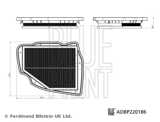 BLUEPRINT ADBP220186 | Hava Filtresi G-60 B-48 Hybrid